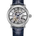 Aerowatch Aerowatch 1942 60900 AA22  60900 AA22 механические мужские часы серебристый циферблат, браслет кожаный — вид спереди
